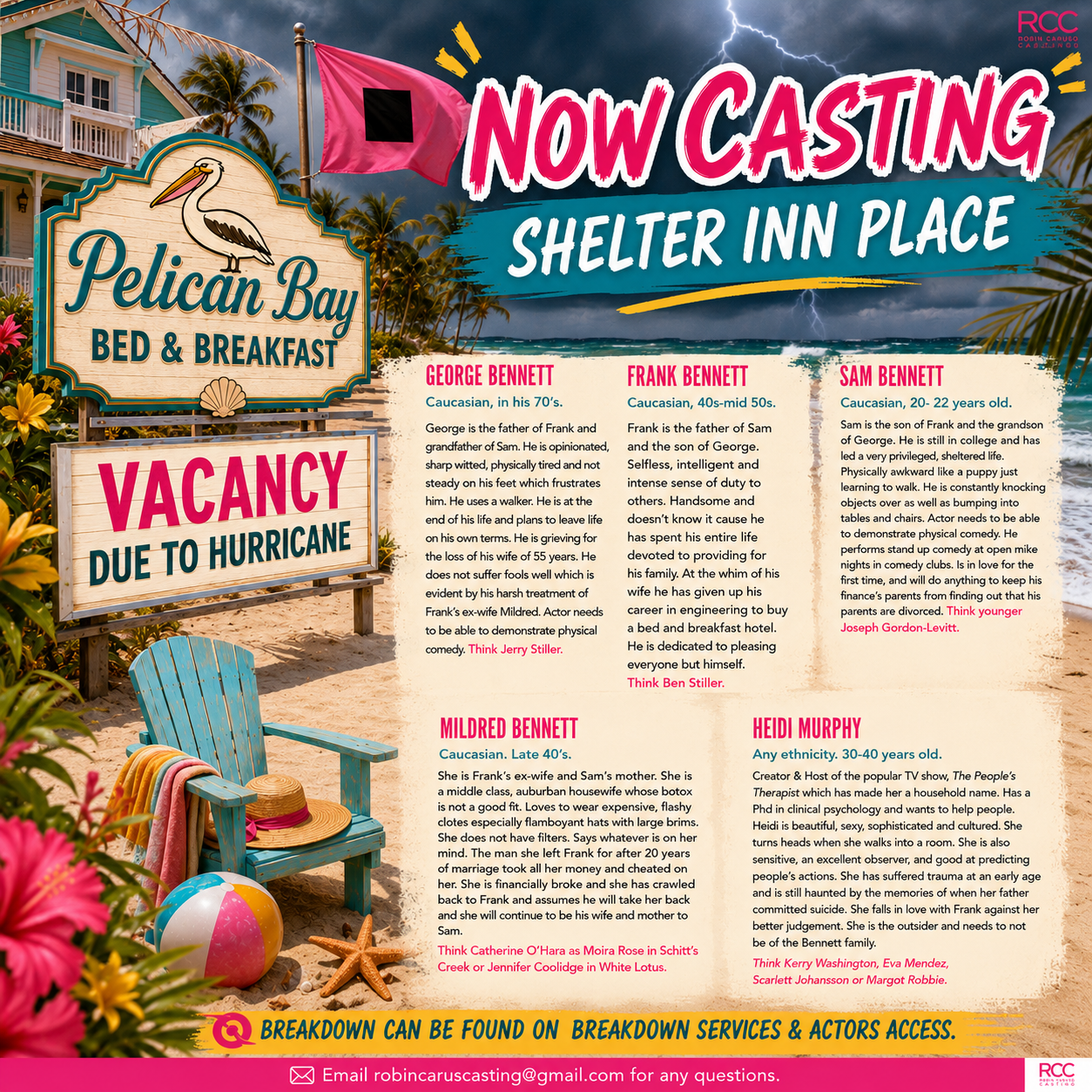 Casting Notice - Theatre Row